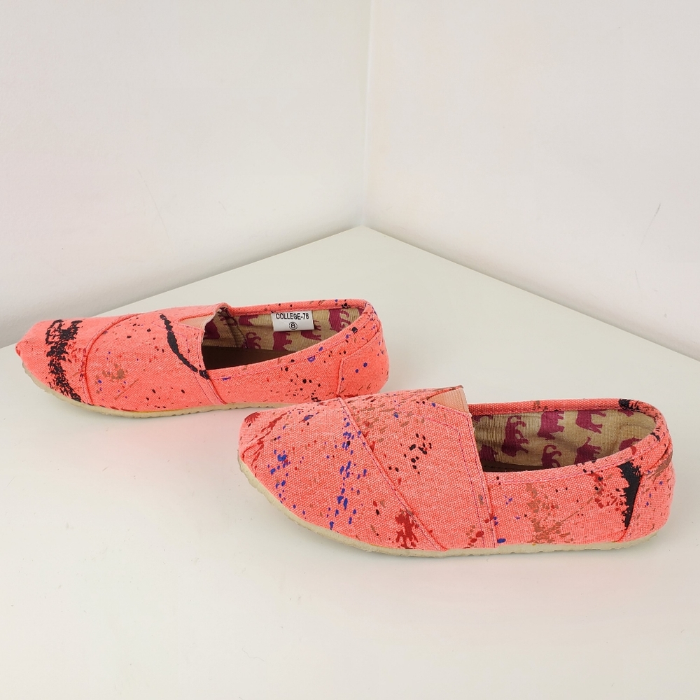 Women flats size 8 slip on shoes